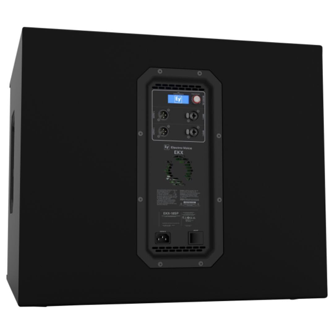 Black 1300W Powered Subwoofer L521