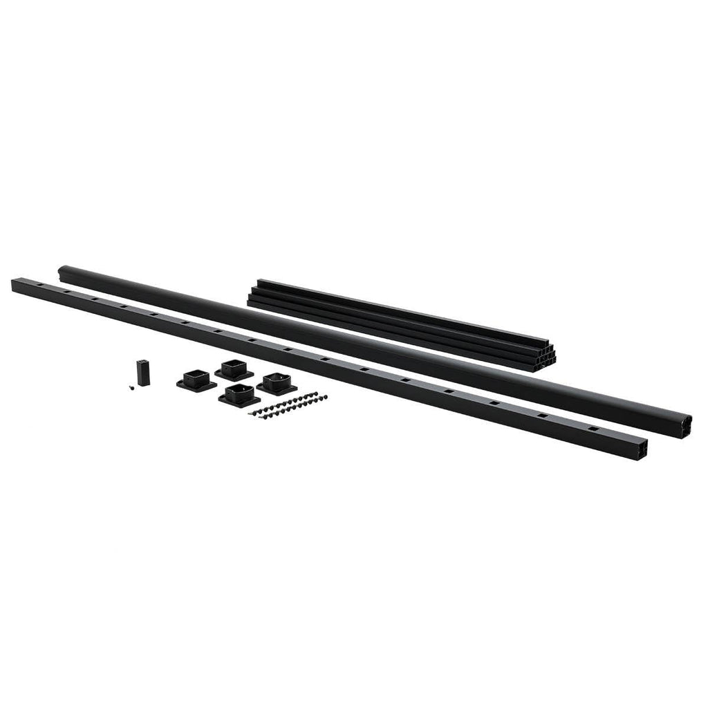 Black 6-Ft x 36-in Aluminum Deck Railing Kit H546