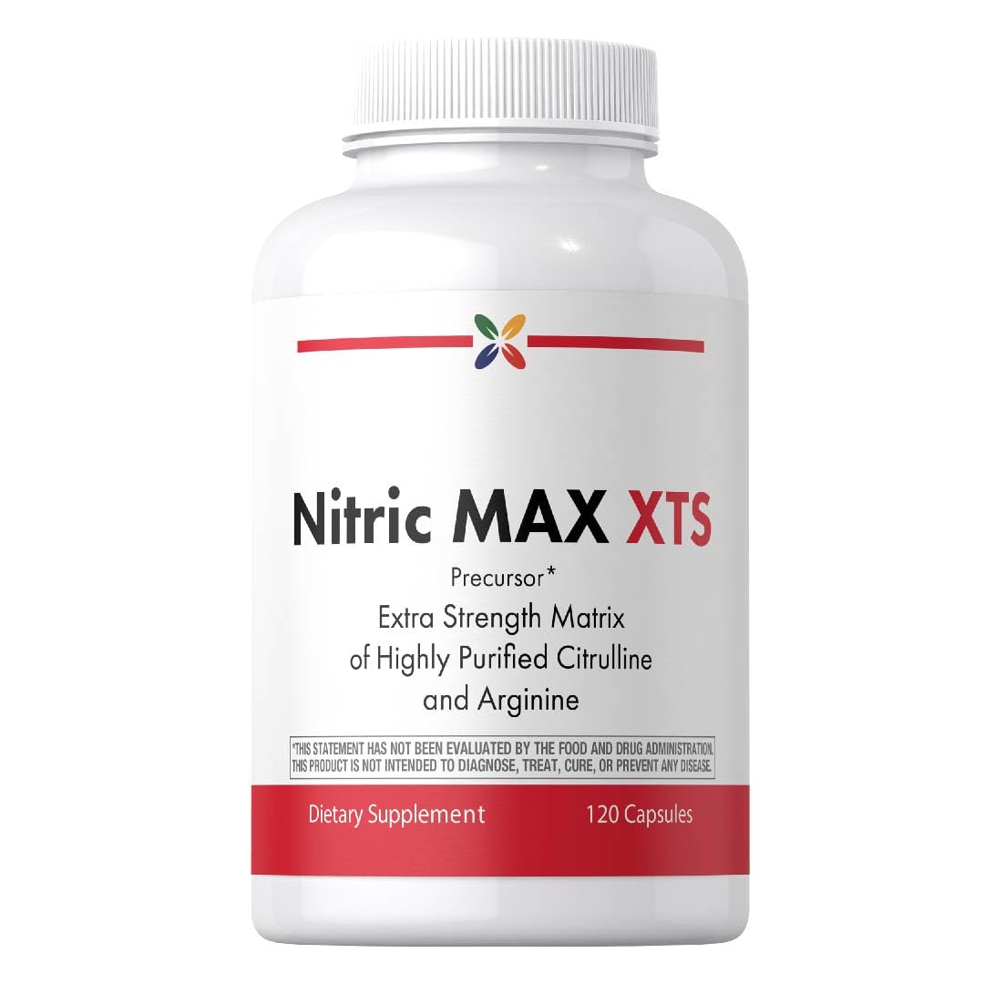 Nitric Oxide Supplement 120 Capsules with L-Citrulline and L-Arginine W634