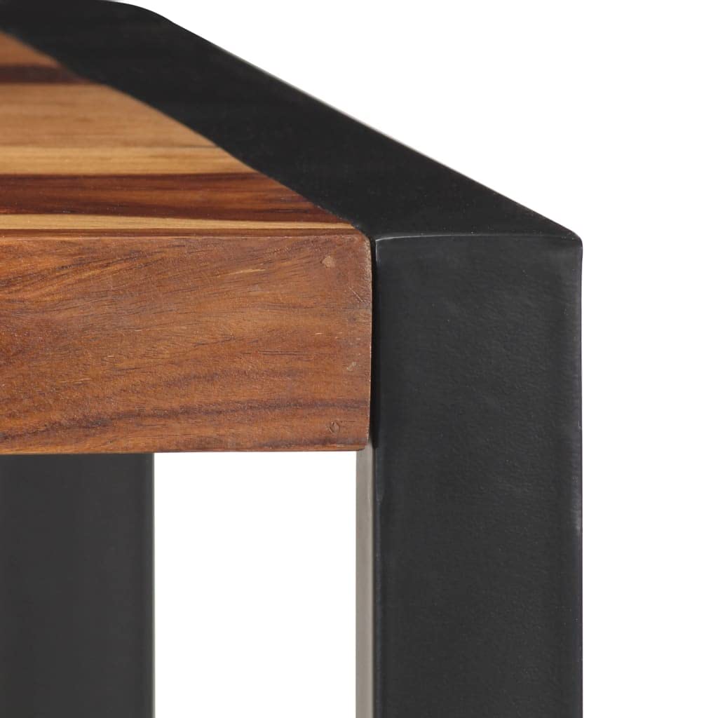 Square Solid Sheesham Wood Dining Table F76059