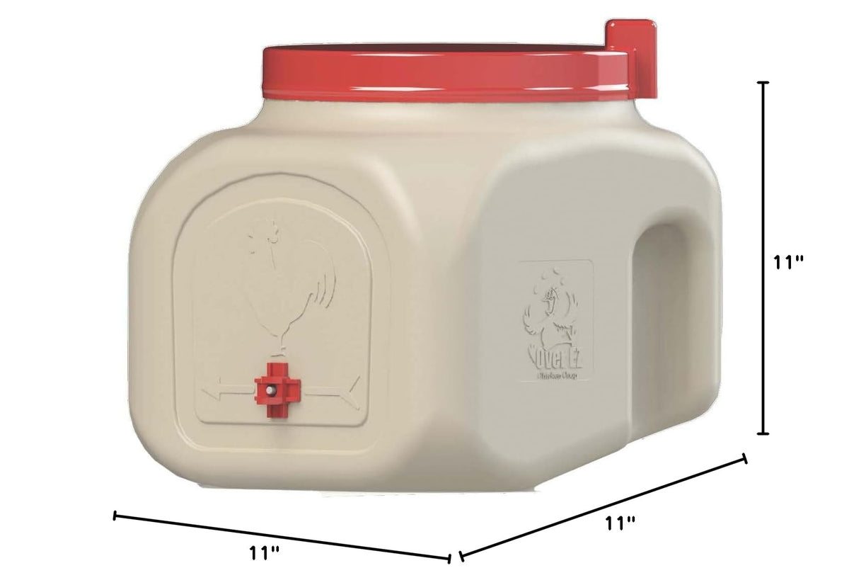 Compact Chicken Waterer with No Spill System, 5 Gallon V907