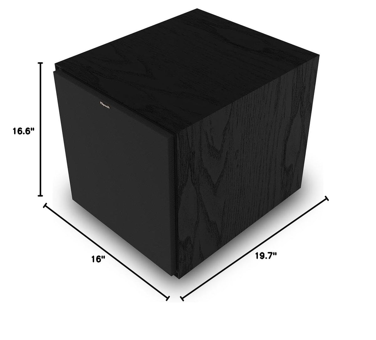 Front-Firing Subwoofer with Spun-Copper Polymer Woofers J925440