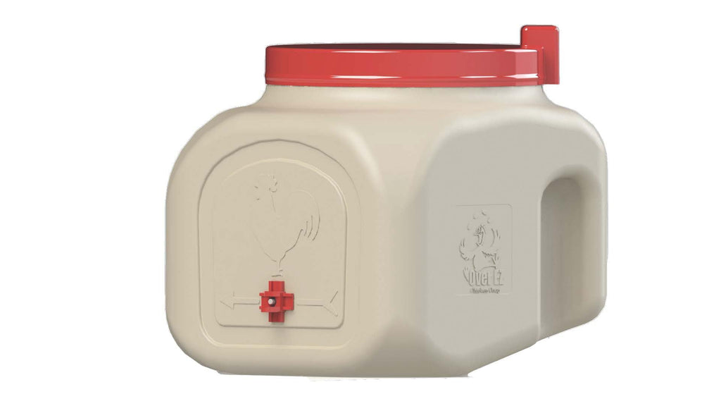 Compact Chicken Waterer with No Spill System, 5 Gallon V907