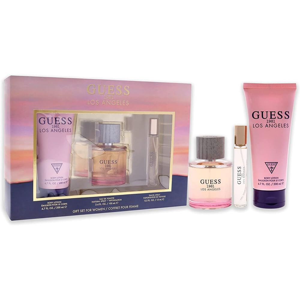 3 Pc Gift Set 3.4 oz EDT Spray 0.5 oz EDT Spray 6.7 oz Body Lotion S923957