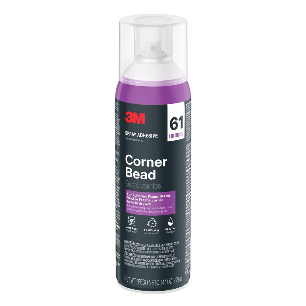 Spray Adhesive 14.1 oz. Pack of 6 Low VOC Quick Bond Fast Drying J2226