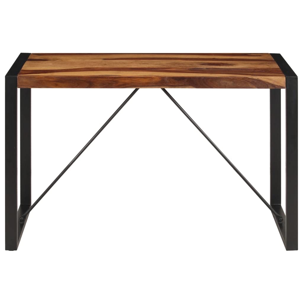Square Solid Sheesham Wood Dining Table F76059