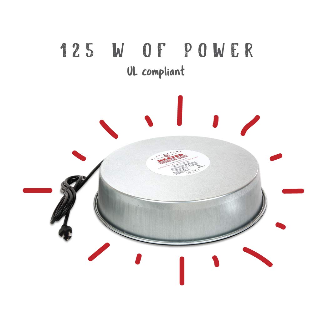 Heated Poultry Drinker Base A398362