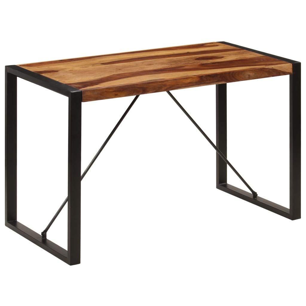 Square Solid Sheesham Wood Dining Table F76059