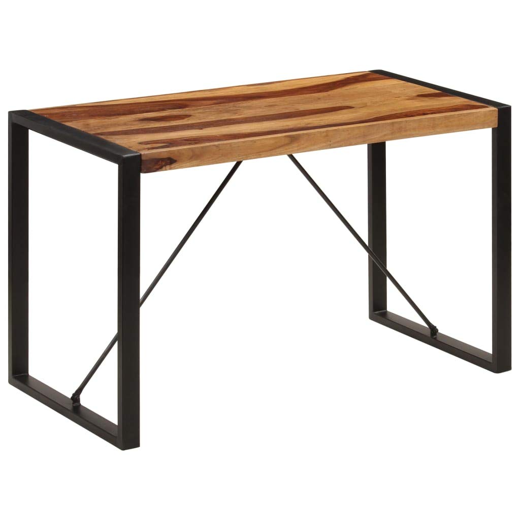 Square Solid Sheesham Wood Dining Table F76059