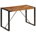 Square Solid Sheesham Wood Dining Table F76059