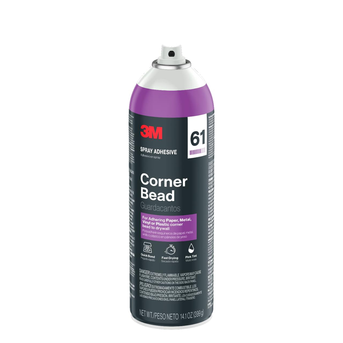 Spray Adhesive 14.1 oz. Pack of 6 Low VOC Quick Bond Fast Drying J2226