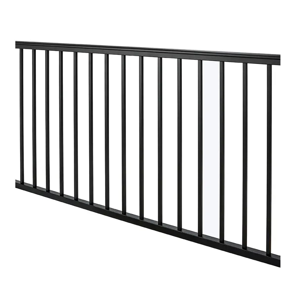 Black 6-Ft x 36-in Aluminum Deck Railing Kit H546