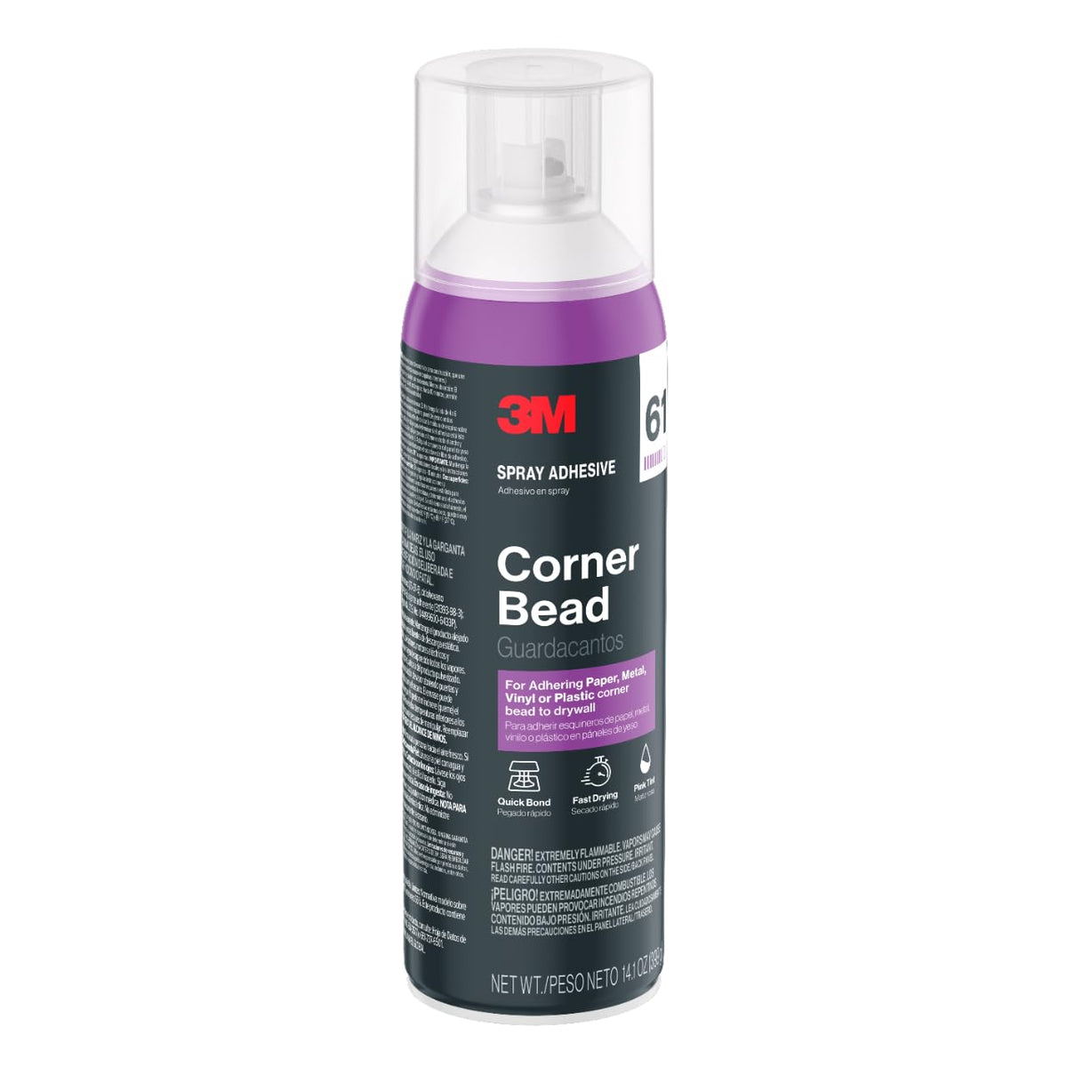 Spray Adhesive 14.1 oz. Pack of 6 Low VOC Quick Bond Fast Drying J2226
