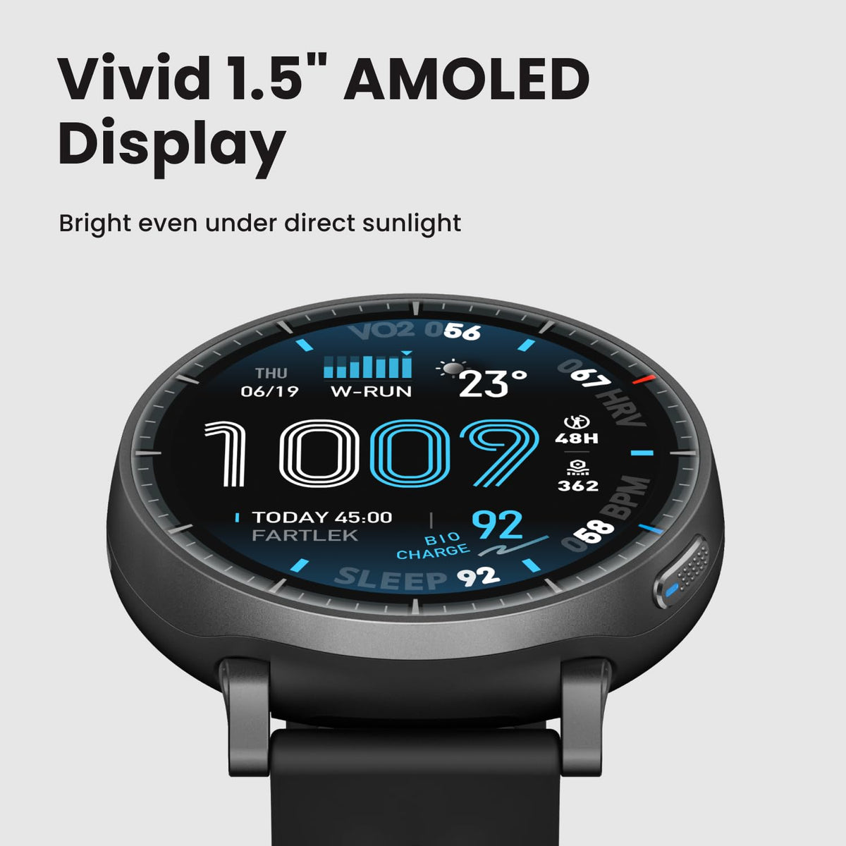 Smart Watch 1.5" AMOLED Display GPS D545829