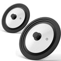 Universal Tempered Glass Lids for Pots, Pans & Skillets, 2 Pack D385298