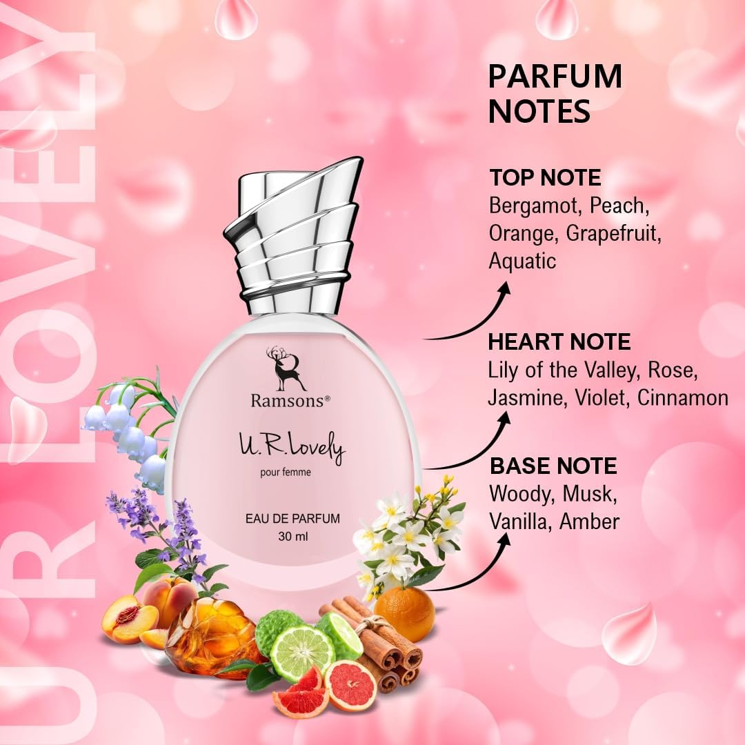 Eau De Parfum for Women 30ml Floral Fragrance N7107