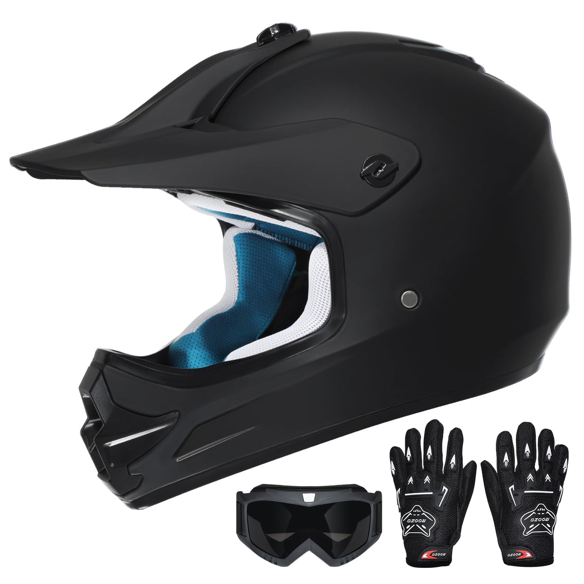 DOT Approved Full Face Motocross Helmet V73649