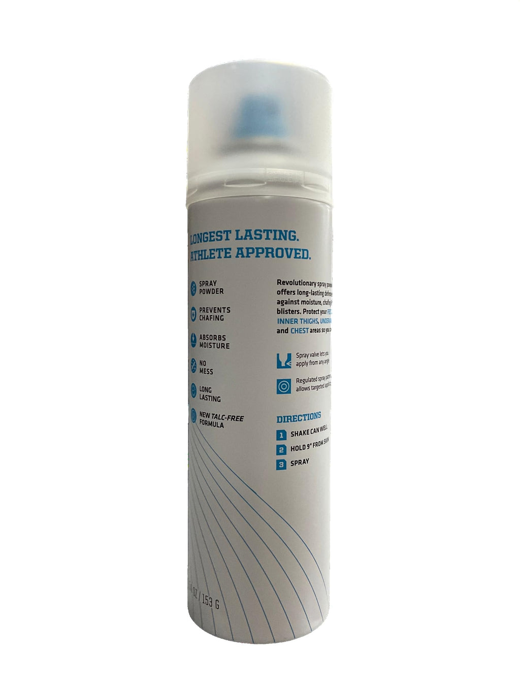 Athletic Spray Powder 5.4 oz Two Pack A537