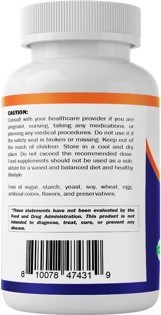 MSM 2000 mg with Vitamin C 180 Veg Capsules 2 Pack C7111