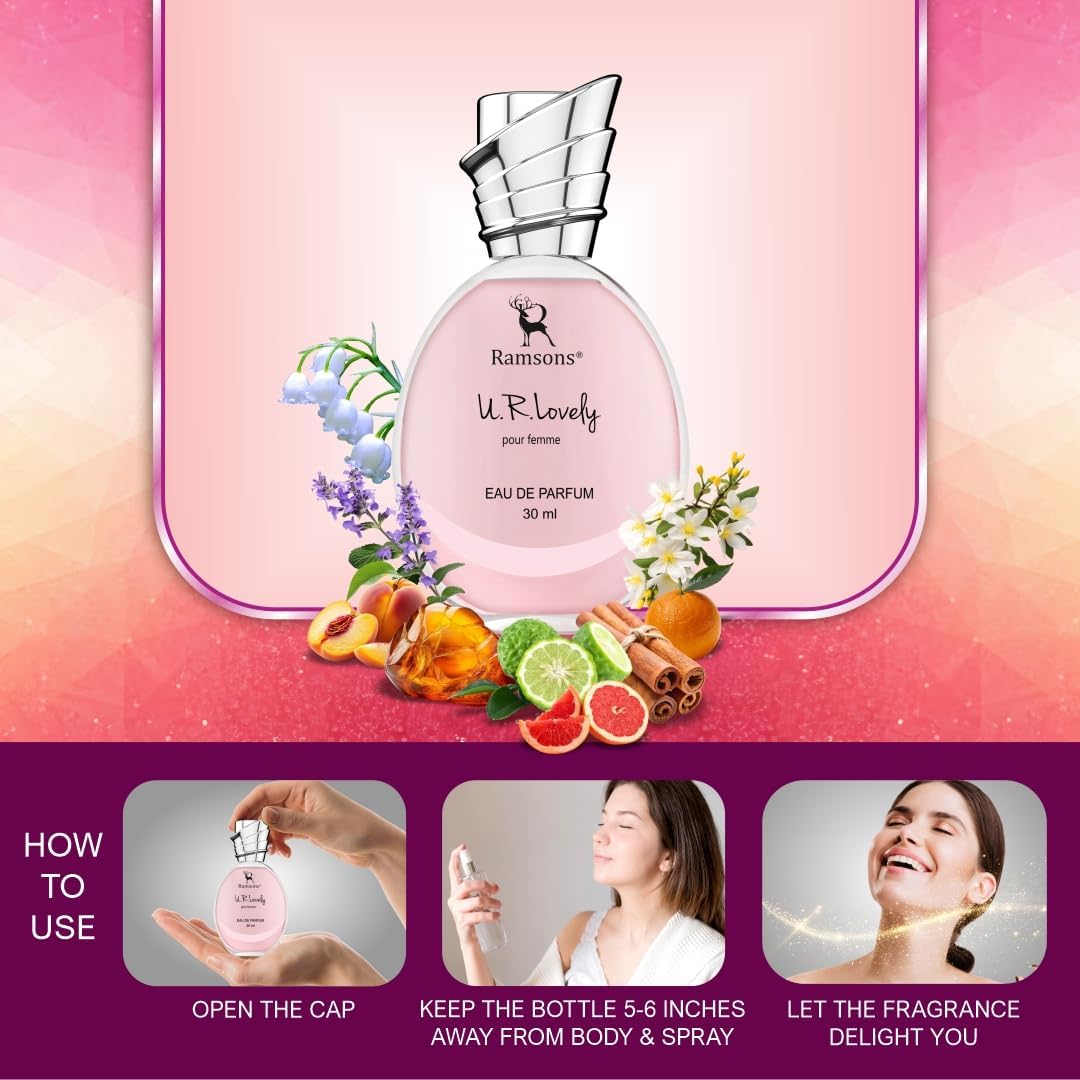 Eau De Parfum for Women 30ml Floral Fragrance N7107