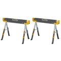 32in. Adjustable Steel Sawhorses, Pair P925509
