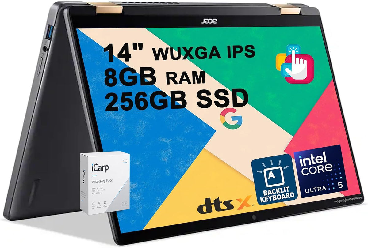 14" Touchscreen 2-in-1 Laptop 8GB RAM 256GB SSD E32525