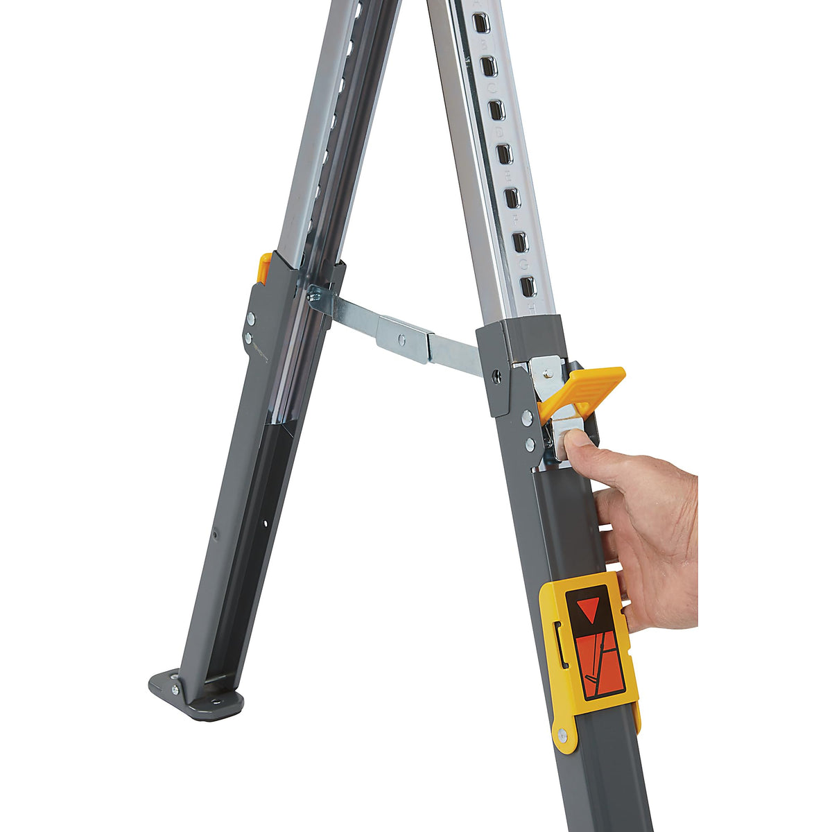 32in. Adjustable Steel Sawhorses, Pair P925509