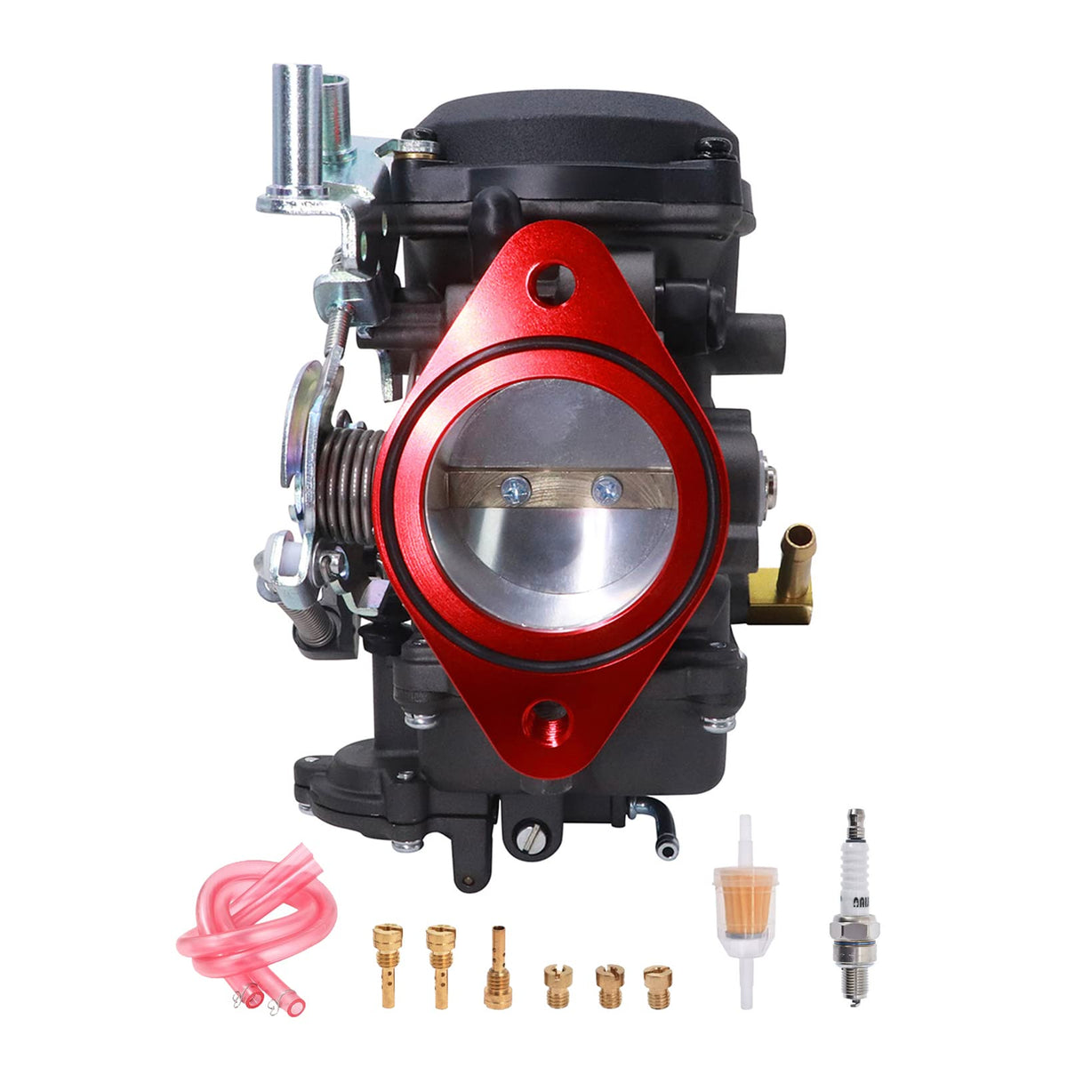 CV40 Carburetor & Intake Manifold Red N38865