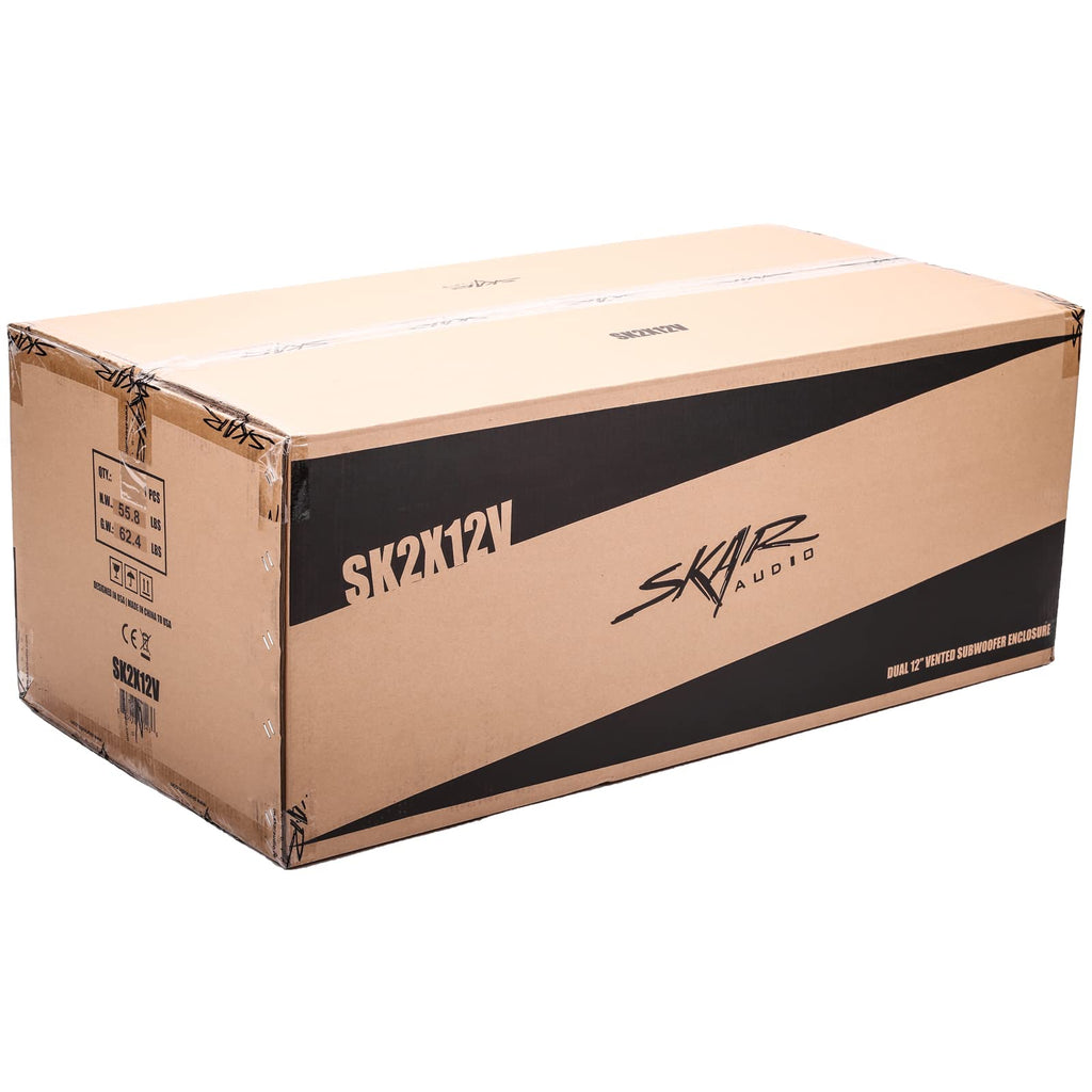 Dual 12" Ported Subwoofer Enclosure E84273