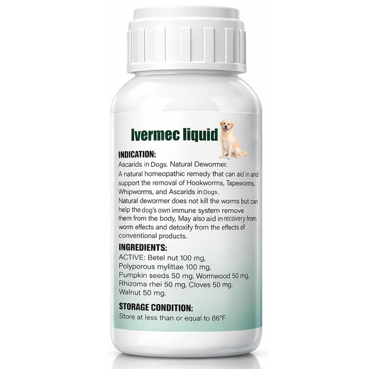 Liquid Dog Dewormer 120ml E90371