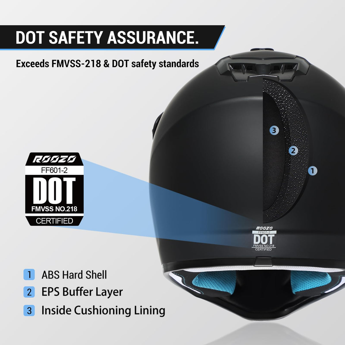 DOT Approved Full Face Motocross Helmet V73649