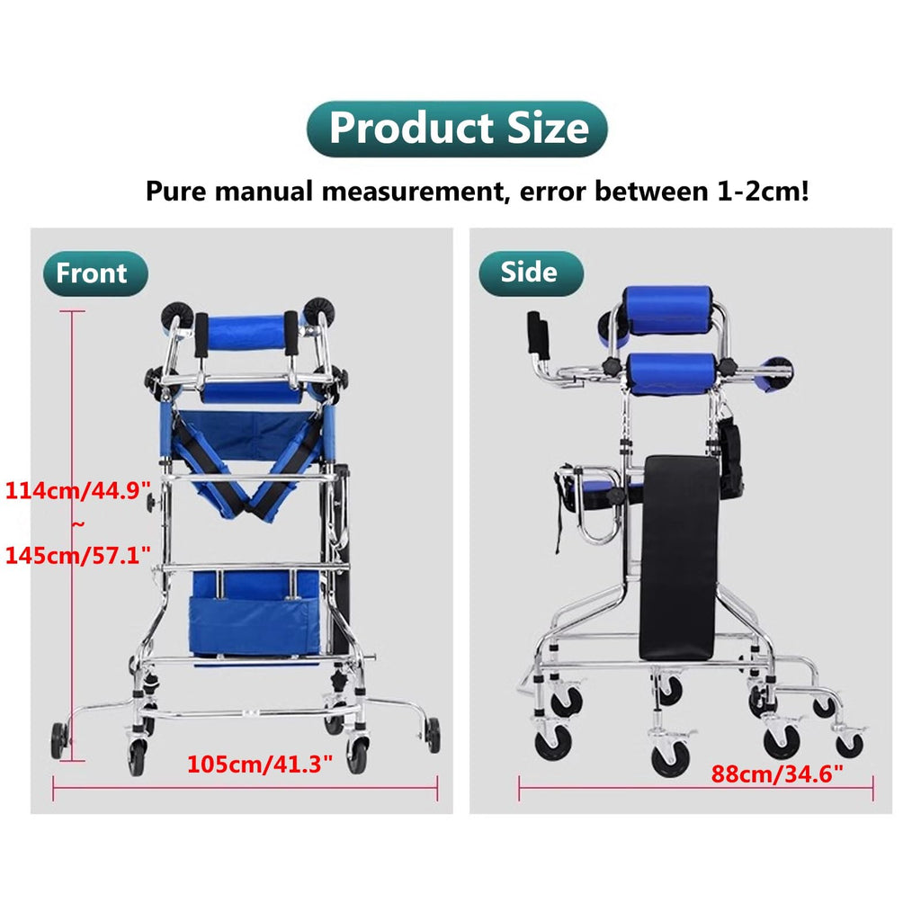 Foldable Adult Walker with 8 Wheels and Seat N933
