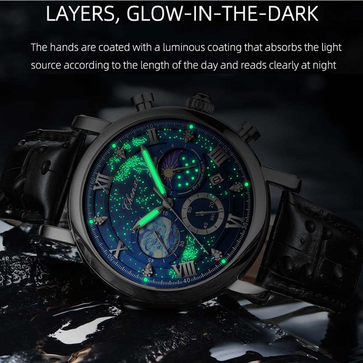 Men Classic Chronograph Analog Watch P861