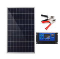 10W 12V Monocrystalline Solar Panel Kit with 10A Charge Controller F23983