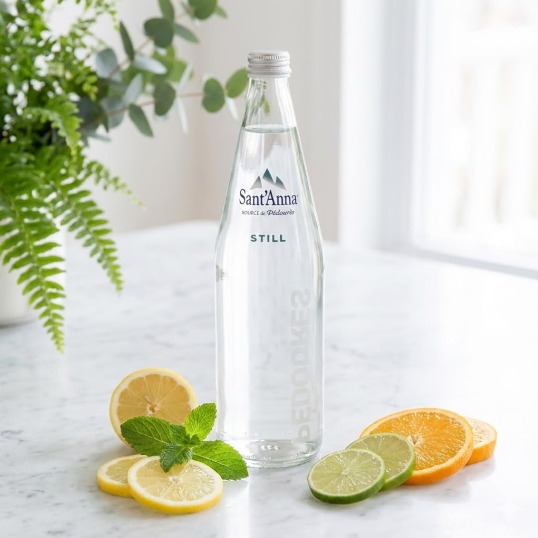 Natural Mineral Water Still Glass Bottles 12 Pack G356513