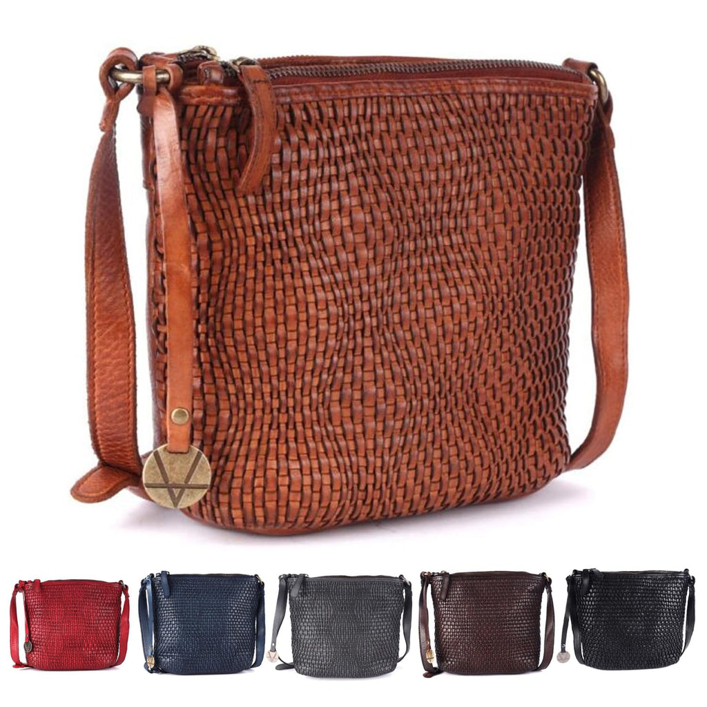 Genuine Leather Crossbody Sling Bag E701