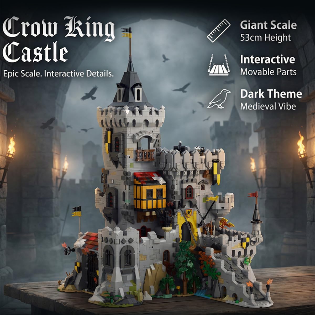 Medieval Castle Building 4961 Pcs B9791