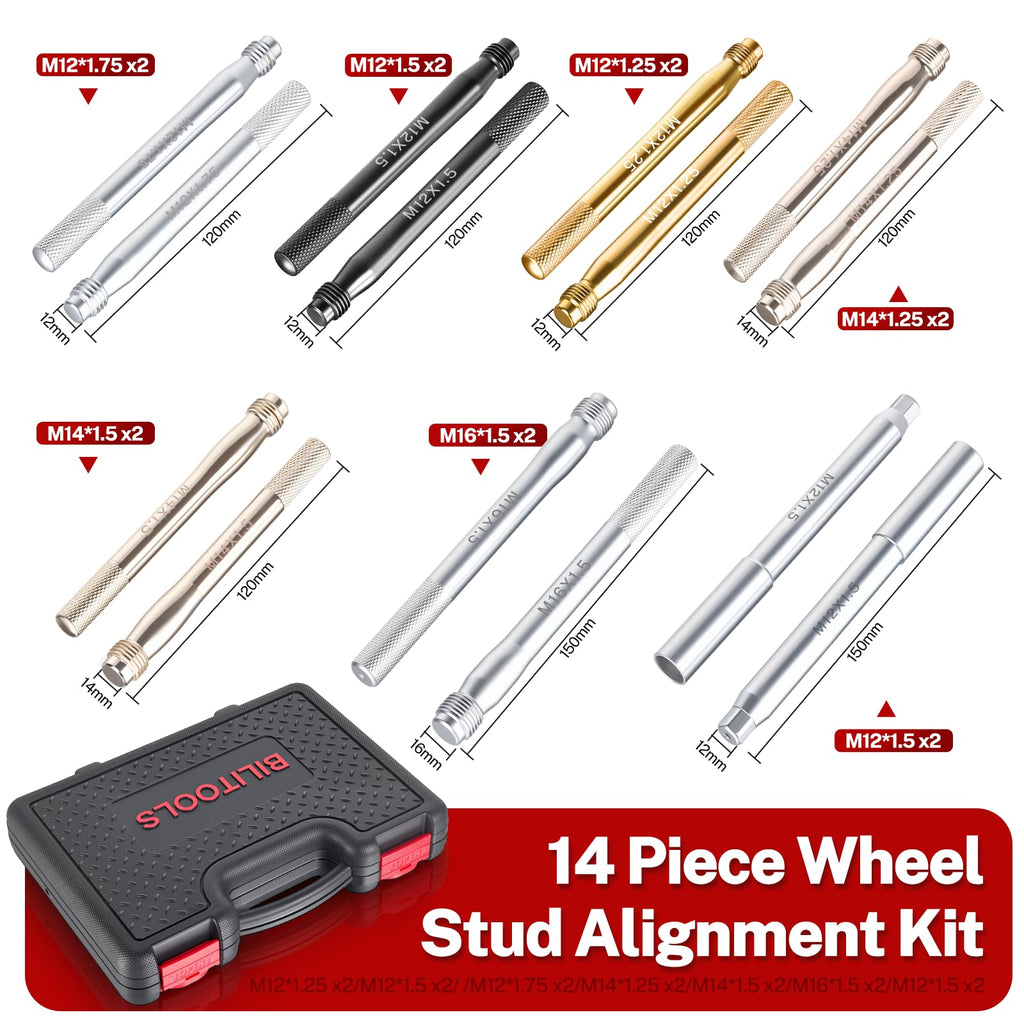 14 Pc Wheel Hanger Alignment Pin Set K23983