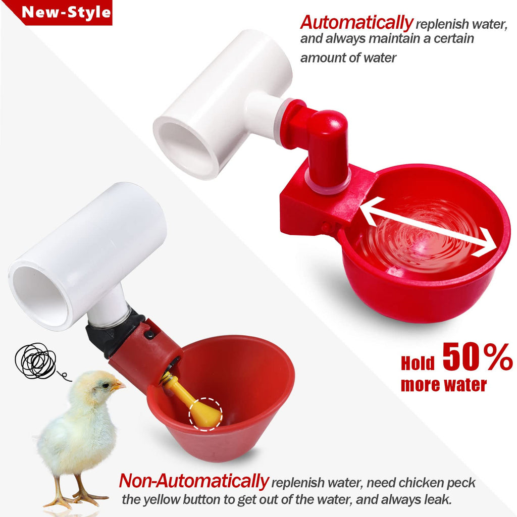 Automatic Chicken Watering System with Hose Connector Kit A64988