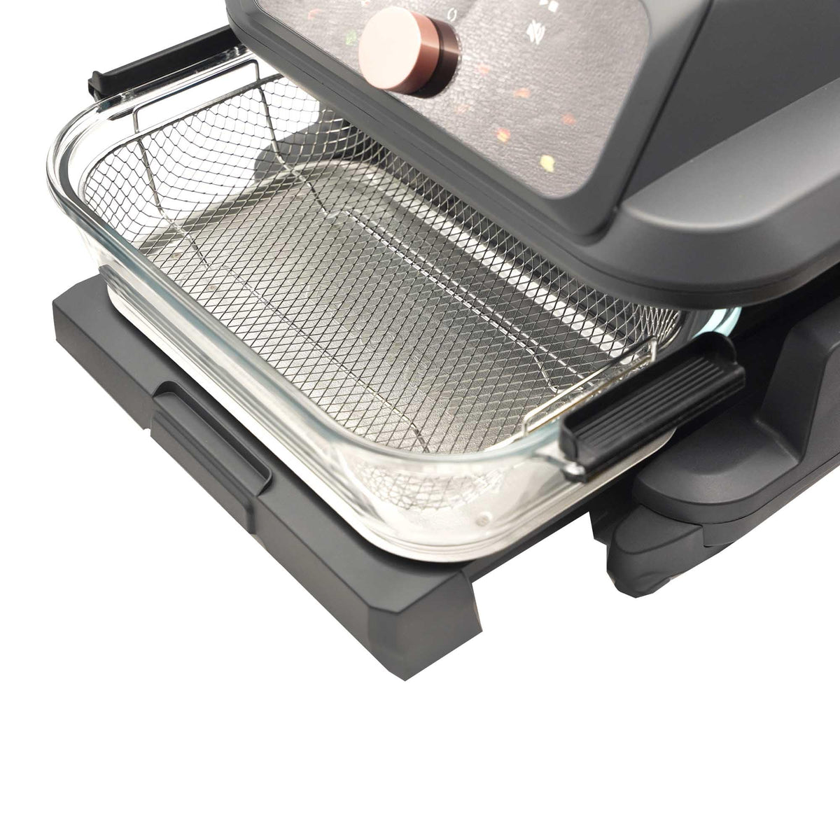 6-Quart Glass Air Fryer with Touch Screen & Drawer A931055