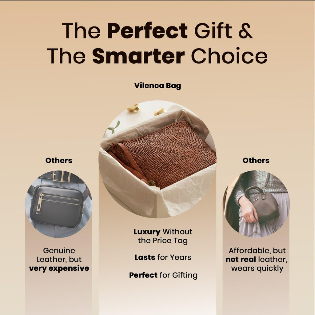 Genuine Leather Crossbody Sling Bag E701