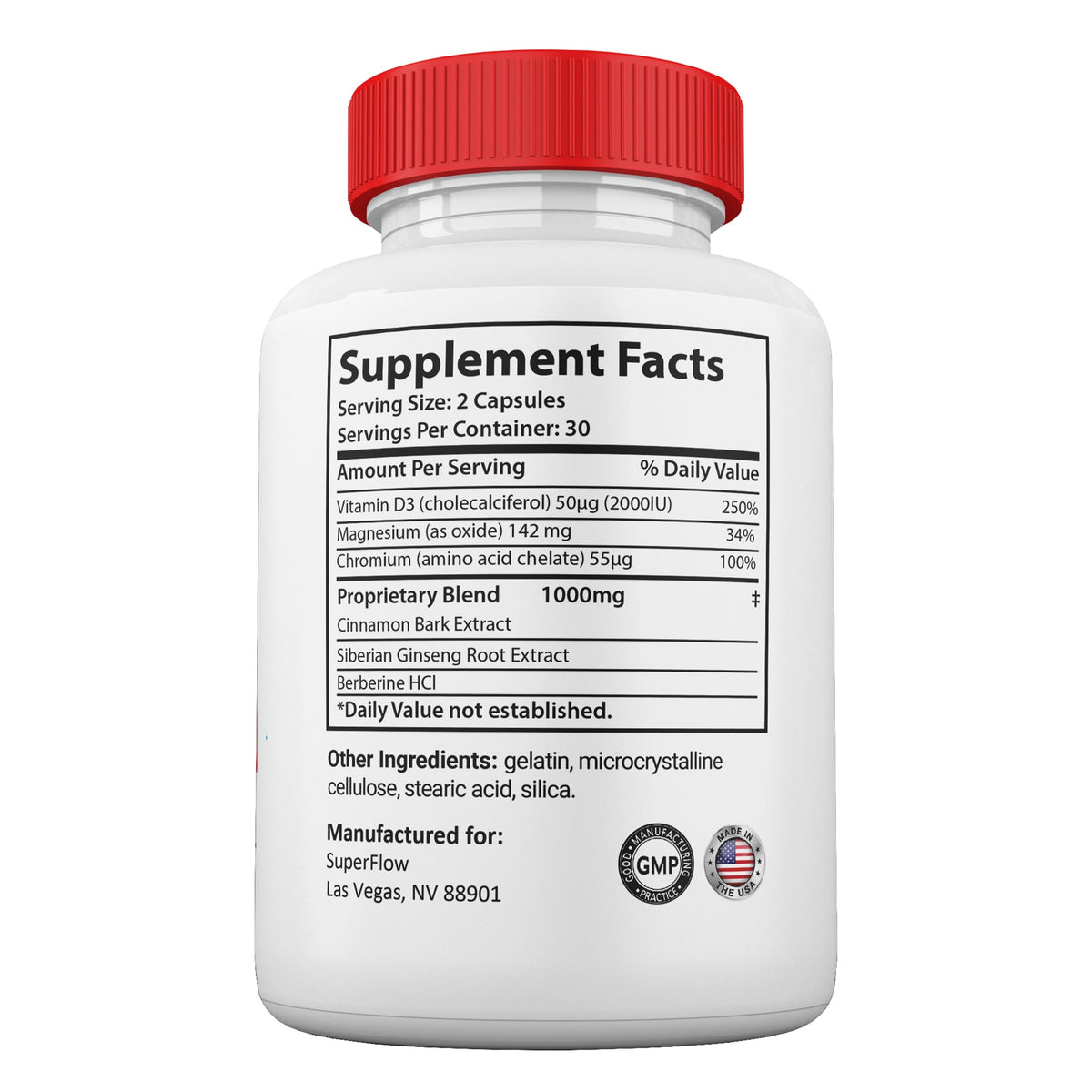 3 Pack All Natural Capsules A591343