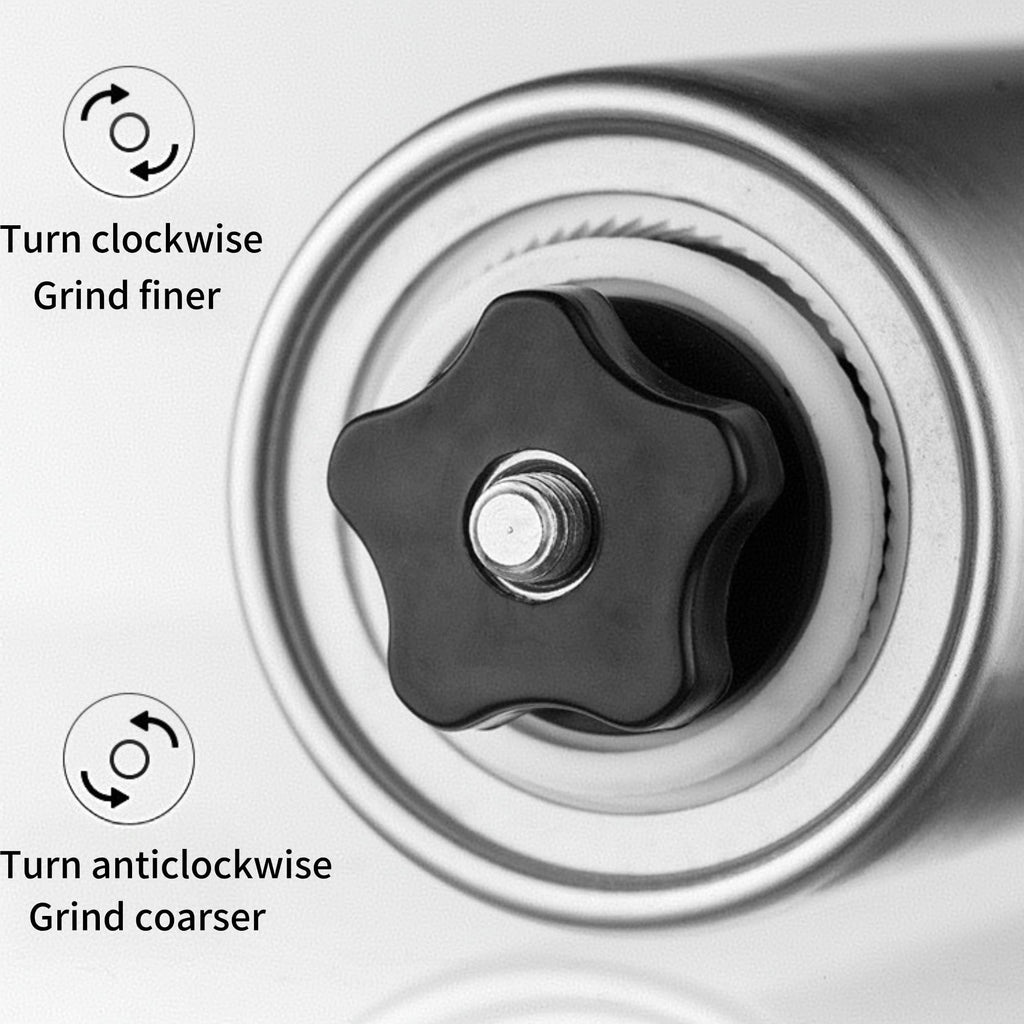 Manual Stainless Steel Coffee Grinder F8305
