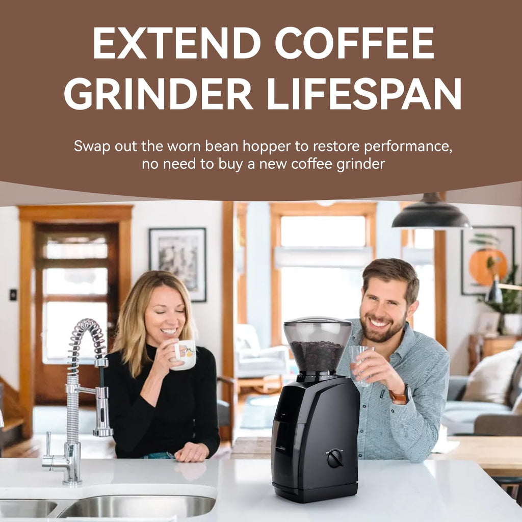 Hopper with Lid for Coffee Grinders E1352