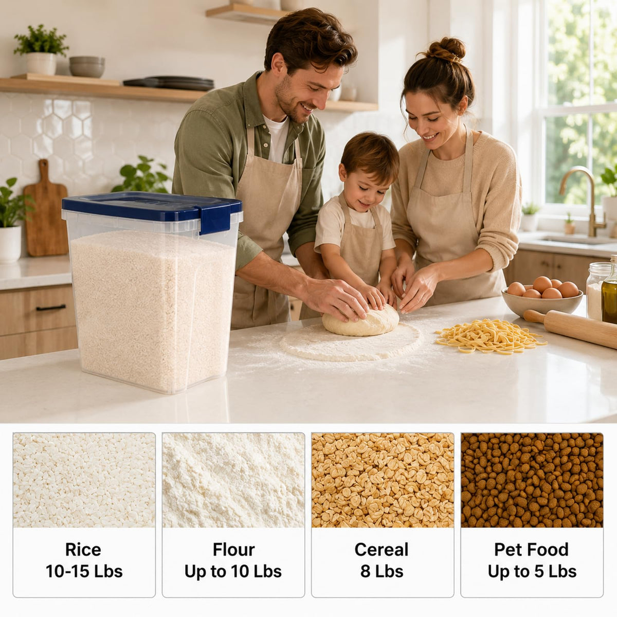 Airtight Pet Food Storage Container H471489