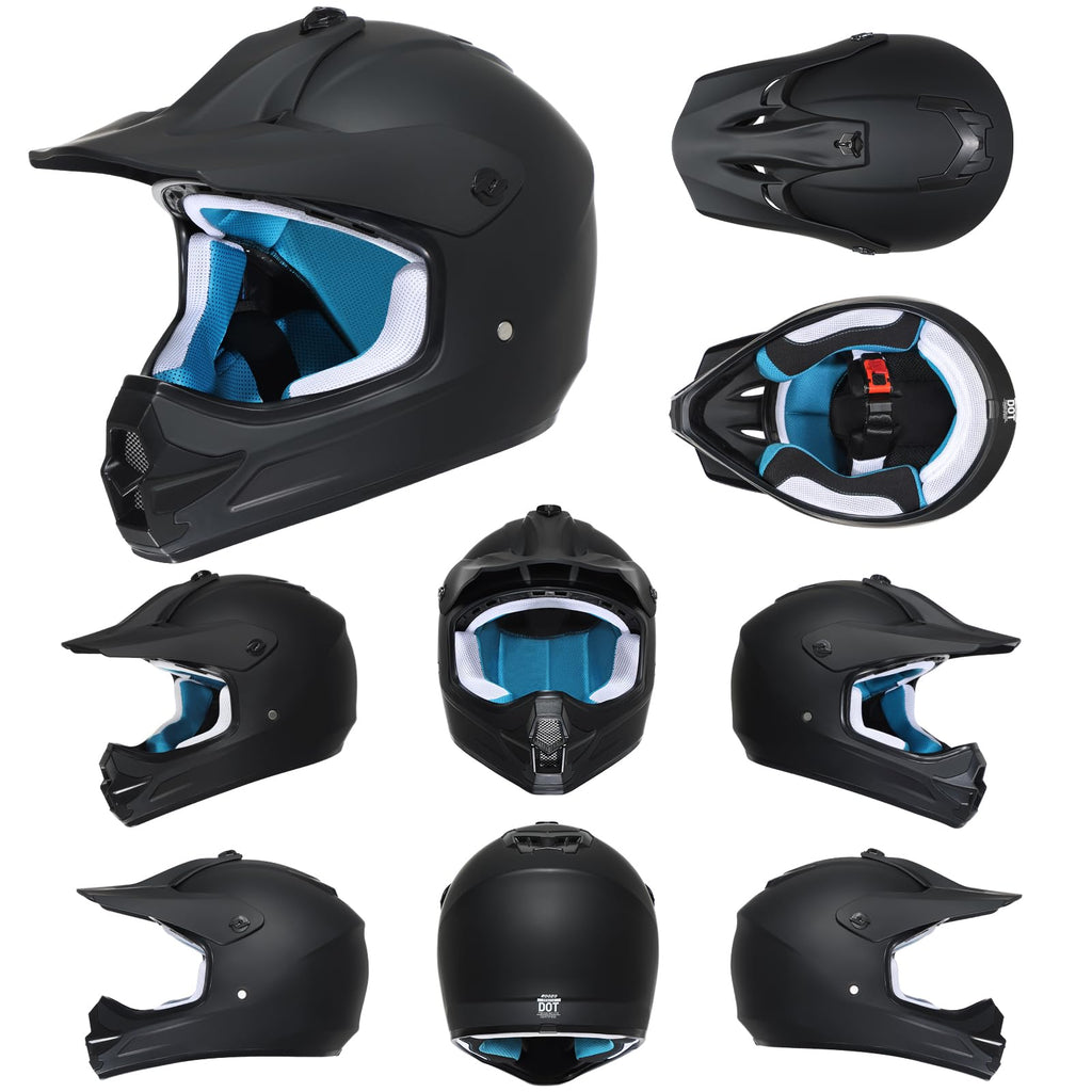 DOT Approved Full Face Motocross Helmet V73649