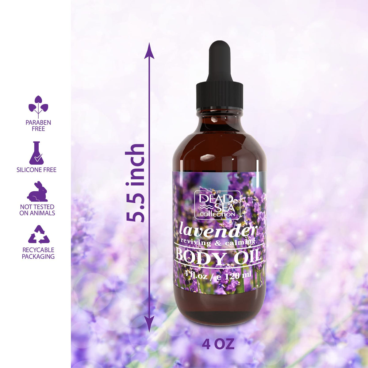 Lavender Body Oil 4 fl.oz G356132