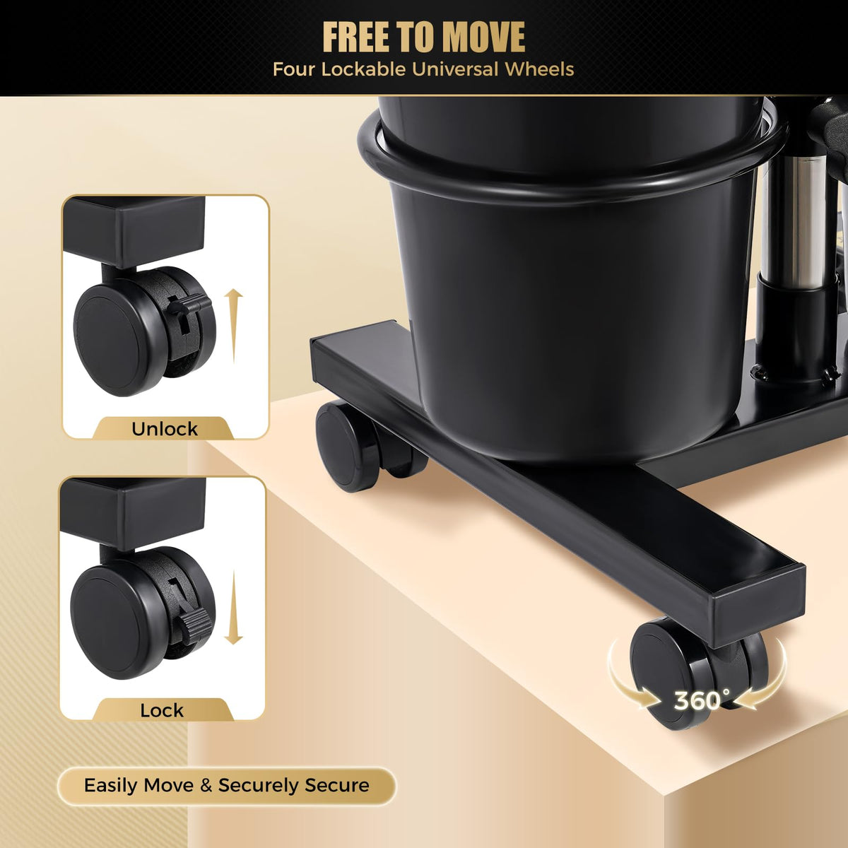 Portable Plastic Shampoo Unit with Electric Pump N640042