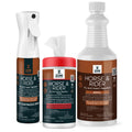 Picaridin 10oz Continuous Spray 32oz Refill 80ct Wipes Horse Fly Repellent K799