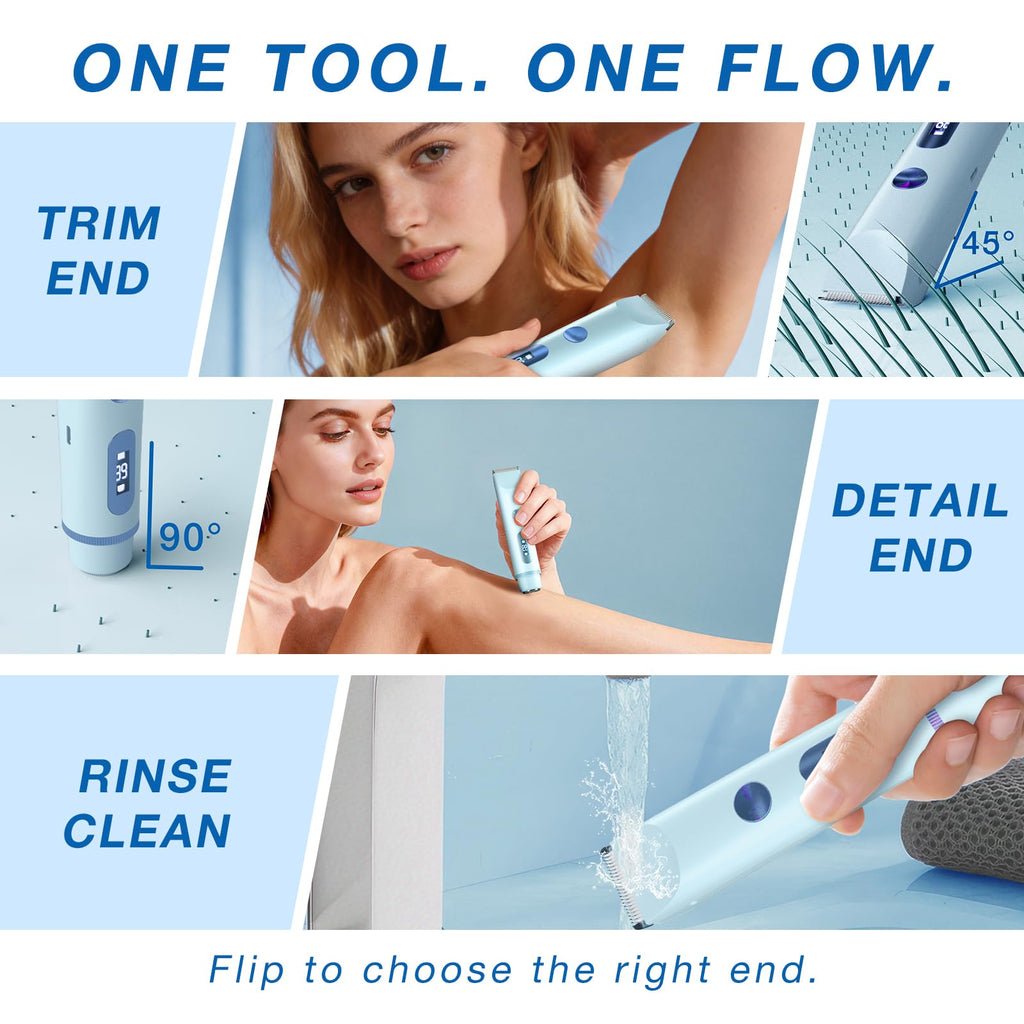 Bikini Trimmer 2 in1 Electric Razor USB-C Rechargeable J735